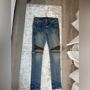 Authentic YELLOW PRINT AMIRI JEANS